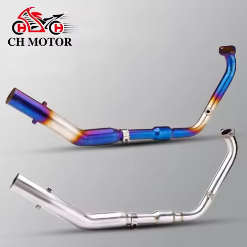 Motorcycle Exhaust Full Systems Stainless Steel Pipe Header Pipe For Yamaha MT15 R15 V3 V4 MT15 R15 