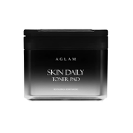 Aglam Toner Pad Skin Daily - 1 กระปุก 60 แผ่น สีดำ 1 กระปุก