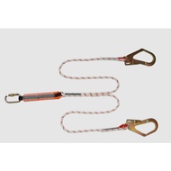 Double Kernmantle Lanyard 1.8M with Energy Absorber - Large Hook PFP-LY2-KM18LH-EA