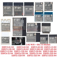 2-5pcs ESP32 C3 S3 ESPC3 ESPS3 ESPC2-01 02 05 12 12E 20 20E -N2 ESPC6-32 32E 32D 32UE-N4 2.4G WiFi+B