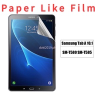 For Samsung Galaxy Tab A 10.1 2016 SM-T580 SM-T585 SM-P580 SM-P585 Screen Protector Paper Like Film Writing Painting Soft Film
