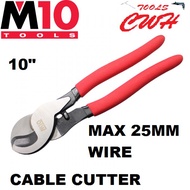 OCS-250 10" 25MM M10 WATELY HEAVY DUTY CABLE CUTTER SHEAR PEMOTONG WIRE POTONG REMAX TOPTUL ASAKI BE