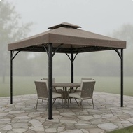 [kwbyle] Replacement Gazebo Canopy Protection Double Tier Canopy Top Waterproof Gazebo Roof Cover fo