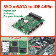 Adapter converts SSD mSATA to IDE ATA 44pin 2.5 inch. Used to install in mSATA hards for PCs, Indust