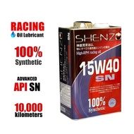 15W40 SHENZO Racing oil High RPM fully synthetic 4L Engine oil Turbo Minyak BMW honda Toyota Nissan 