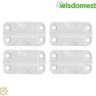 WISDOMEST 4Pcs/Set Cooler Hinge Replacement, Rectangular With Screws Cooler Hinges, High Intensity P