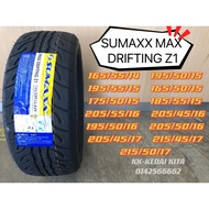 NEW TYRE SUMAXX MAX DRIFTING Z1 165/55/14 165/50/15 185/55/15 195/55/15 205/45/16 205/45/17 215/45/1