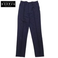 กางเกงขายาวสีน้ำเงินเข้มสำหรับผู้หญิง แบรนด์ Ami Paris ไซส์ 36 รหัส E17T25.202