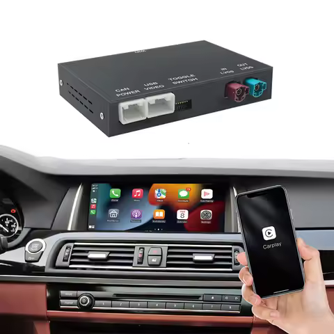 Wireless carplay Android AUTO for BMW 3 5 7 X1 X3 X4 X5 X6 CIC system E60 F10 F11 F07 F01 E84 F25 F2
