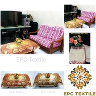 💌Sofa Lace Table Cloth (Oval) (80cm*140cm) 🌷READY STOCK🌷