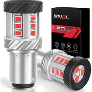 SNGL 2025 Upgraded 1157 LED Bulb Red for Brake Lights Tail Lights, 600% Brightness, Super Bright 115