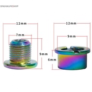 Bike Chainring Bolts 4PCS Chainring Set 5PCS Chainring Set Multicolor Options