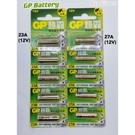 (1Pcs) GP Battery 23A / 27A / Bateri