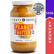 Forty Thieves Peanut Butter Crunchy (500g)