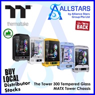 Thermaltake The Tower 300 / SPCC / Tempered Glass MATX Chassis / CT140 Fans*2 (Warranty 1 year on fa