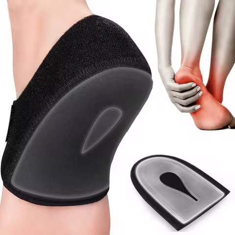 1Pair Heel Cups Heel Protectors Plantar Fasciitis Heel Cushion for Achilles Tendonitis Bone Spur Ach