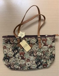 全新Gini Bear 經典小熊托特包