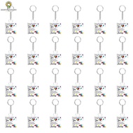 24 Pieces Acrylic Appreciation Keychain Puzzle Design for Employee SHOPSBC2124