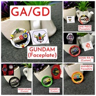 (NO TERM COD) FACEPLATE CUSTOM DESIGN GD100