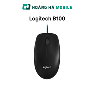 Chuột có dây Logitech B100 (910-006605) (USB) - Chính hãng