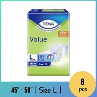 TENA VALUE ADULT DIAPER SIZE L 8pcs