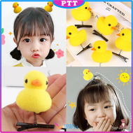 Jepit Rambut Anak Bentuk Bebek Lucu Hair Clip Aksesoris Rambut Motif Karakter Lucu ptt