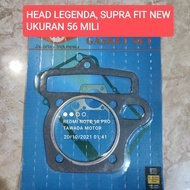 PAKING RACING BLOK HEAD ATAS UKURAN 56 MILI LEGENDA SUPRA FIT FIT NEW