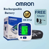 OMRON HEM-8712Automatic Arm Blood Pressure Monitor Rechargeable High Precision Digital