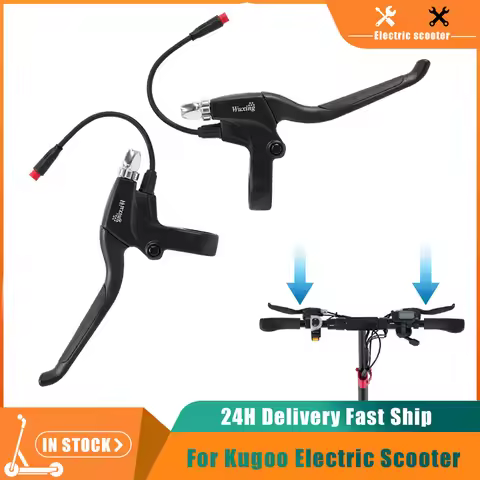 Electric Scooter Brake Lever For Kugoo M4/PRO/G2 Pro Aluminum-Alloy Handle E-Scooter Left+Right Brak