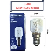TUNGSRAM  BULB E14 15W CLEAR (FOR FREEZER/SALT LAMP) [100% ORIGINAL]