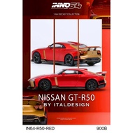 IN64-R50-RED-INNO64 1/64 R50 GT-R BY ITALSEDIGN DIECAST