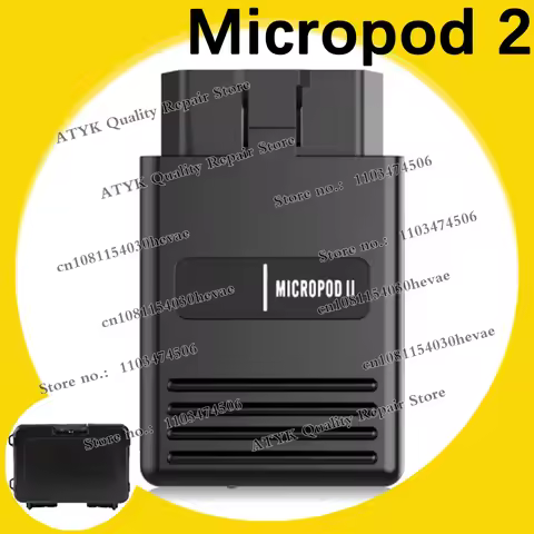 MicroPod 2 V17.04.27 Witech Software Inspection Tools Micropod2 Tuning Auto Repair Car Tool OBD2 Sca