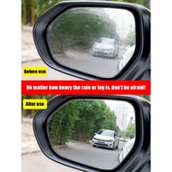 2 Pcs Car sticker Rainproof Film for Car Rearview Mirror Car Rearview Mirror Rain Film Clear sight in rainy days Car film