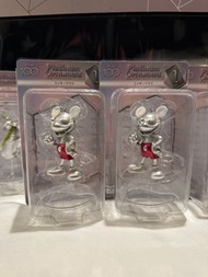 日本 Disney 迪士尼 100 週年 一番賞  Platinum Ornament 白金飾品 Mickey 米奇老鼠