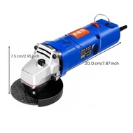 Mini Angle Grinder Variable Speed Electric Rotary Tool Grinding Polishing Cutting for DIY Projects W