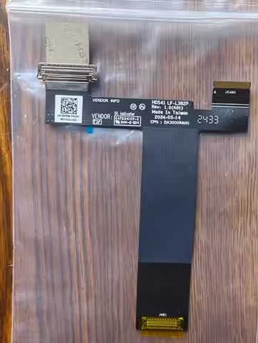 For Laptop D Alienware X14 R1 Video Screen LED Display Ribbon Flexible Cable HDS41 LF-L382P 08FP96 D