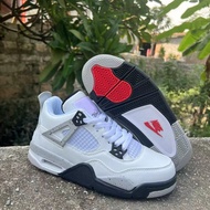 Putian Shoes aj4 Hot Lava Electric Female Yellow Big Paris Cement Black Cat Joe 4 Women Men Basketba