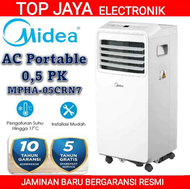 AC PORTABLE MIDEA 05PK MPHA-05CRN7/AC MIDEA 1/2PK PORTABLE NEW SERIES