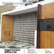Baru | Grc Board Rosewood Plank Motif Kayu