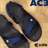 รองเท้าแตะชายหาด KITO สำหรับผู้ชาย พื้นยางธรรมชาติ รองเท้าแตะชายหาดแบบสวมหัวสปอร์ตแบบลำลอง ฤดูร้อน 2