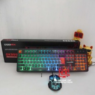 KEYBOARD + GAMING MOUSE VENOM RX GK999 RGB FULLSIZE COMBO