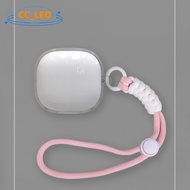 Case for Beats Powerbeats Pro 2 Clear TPU Soft Case Cute Lanyard with Hook Suitable for Beats Powerb
