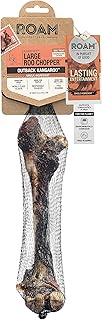 ROAM Pet Treats Large Roo Chopper – Outback Kangaroo Femur Bone Dog Chew, Single Ingredient, All Nat