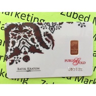 Public Gold 1 Gram Batik Kraton Untuk Jualan Public Gold 1g Readystock