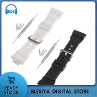 Blesiya 2pcs Resin Gum Watch Band Strap for Casio Baby-G BA-110 Comes with Tools