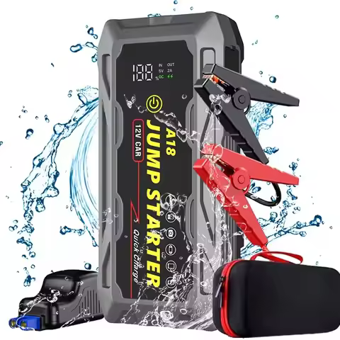 8250A Car Battery Jump Starter 12V Pro Portable Booster PD66w 20000mAh Battery Car 13L For Emergency