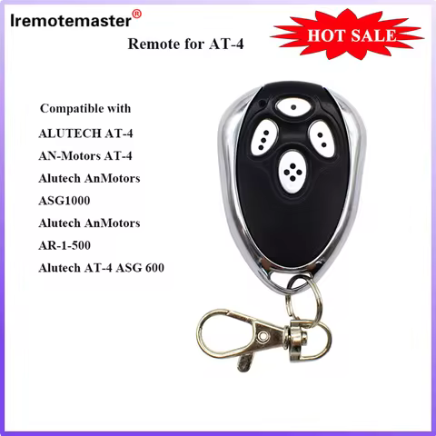 Newest Remote Control Gate Alutech AT-4 AR-1-500 AN-Motors AT-4 ASG1000 AT4 AT 4 Keychain Barrier 43