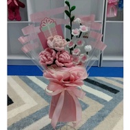 Bouquet Bunga Kawat Bulu