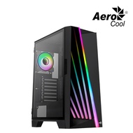 AeroCool Mirage-G-Bk-V1 PC Case Mid Tower / ARGB Tempered Black