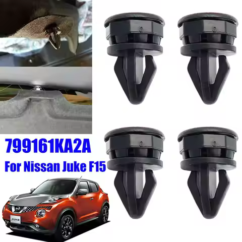 Parcel Shelf Hanger Plastic Button Clips Luggage Hook Boot Fastener for Nissan Juke F15 799161KA2A 7